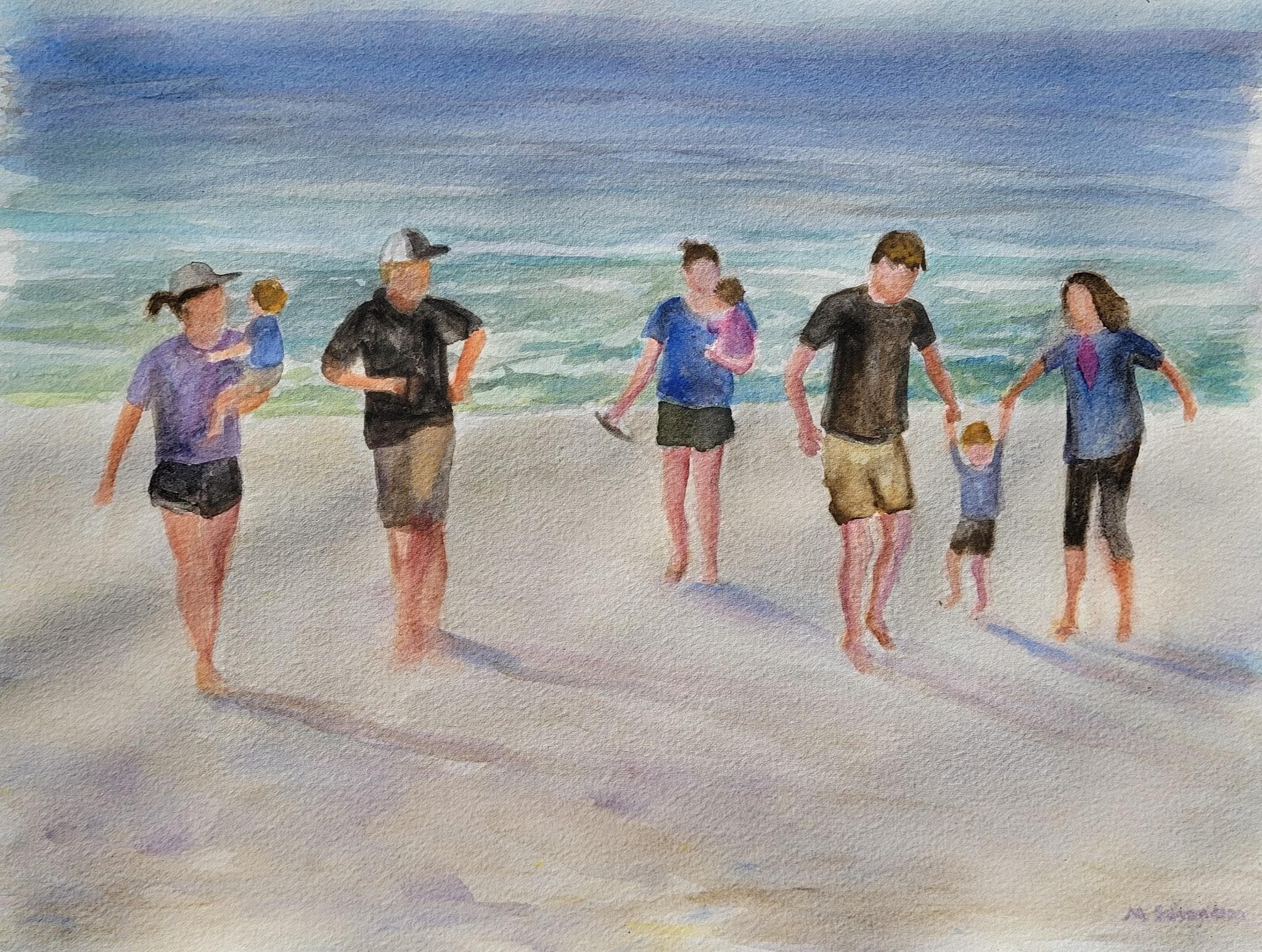 Family gift painting commission